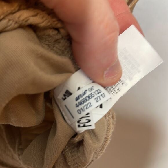 Aerie Gold Velvet V-Neck Crop Top. Size Small. New! - Picture 9 of 9